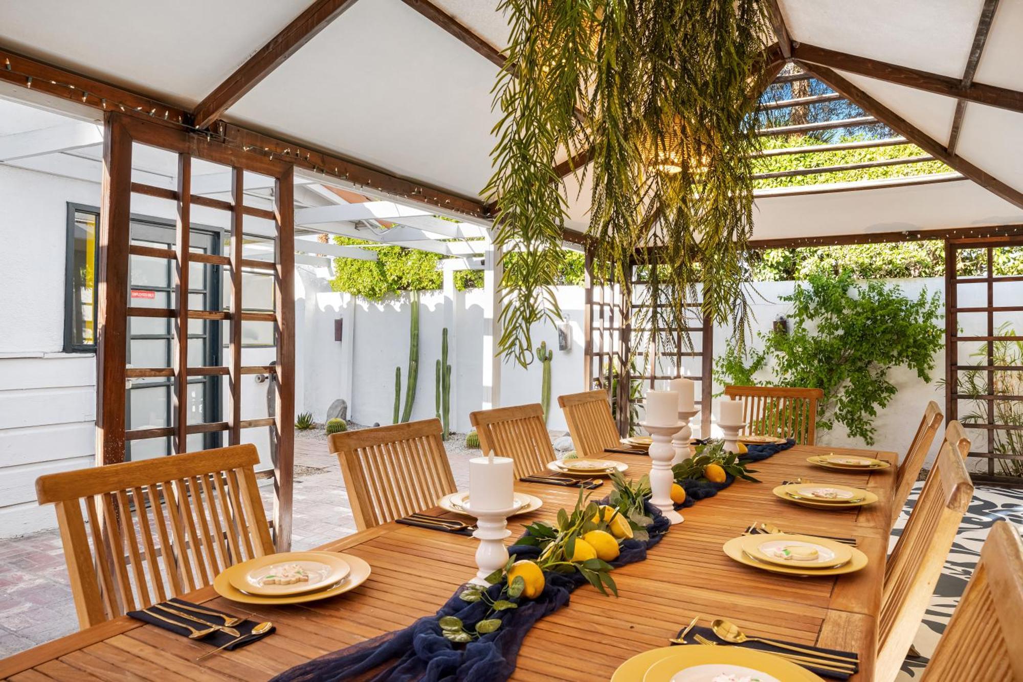 Natural Palm Springs Escape Poolside Plus Downtown Hotell Eksteriør bilde