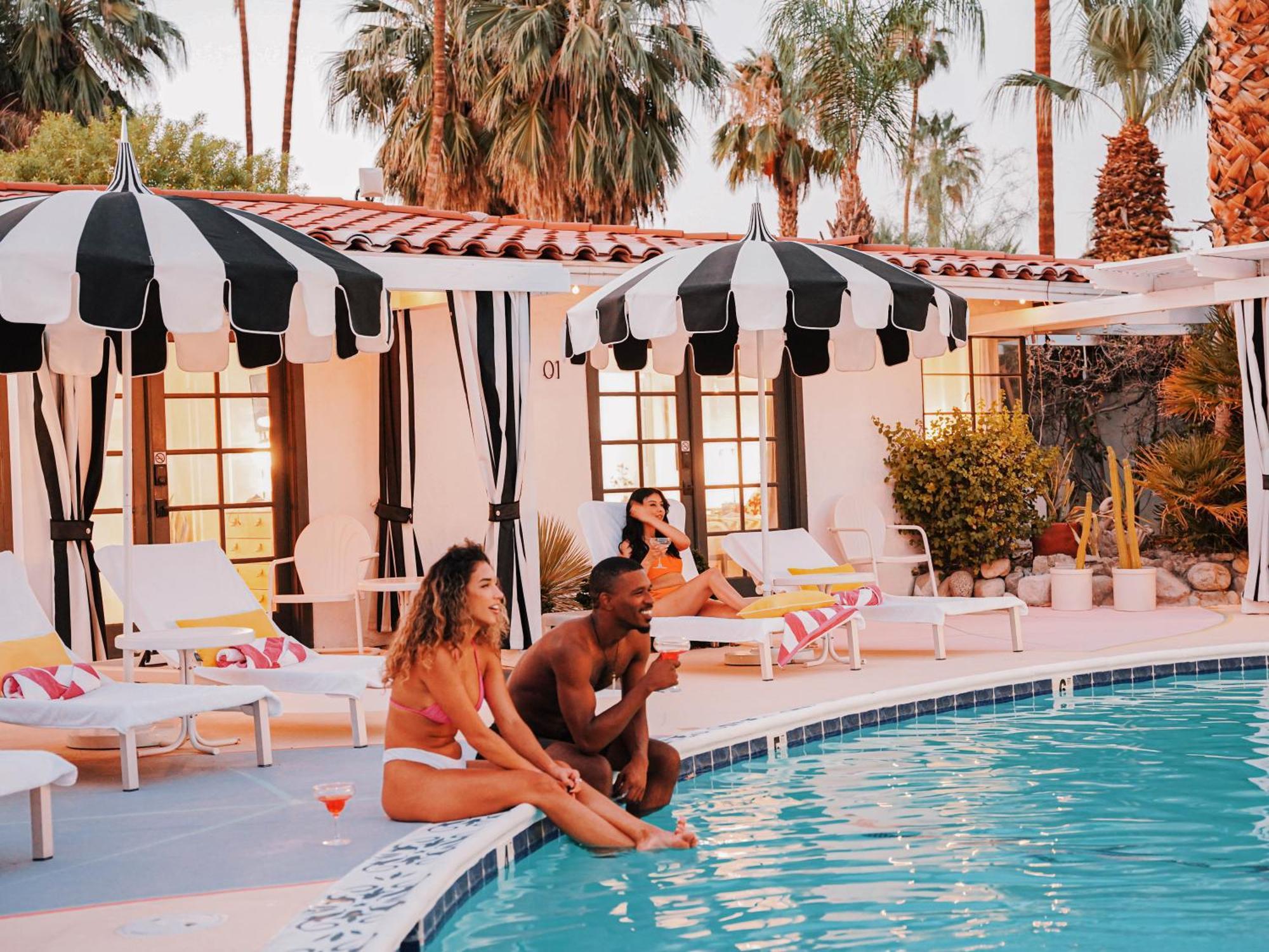 Natural Palm Springs Escape Poolside Plus Downtown Hotell Eksteriør bilde