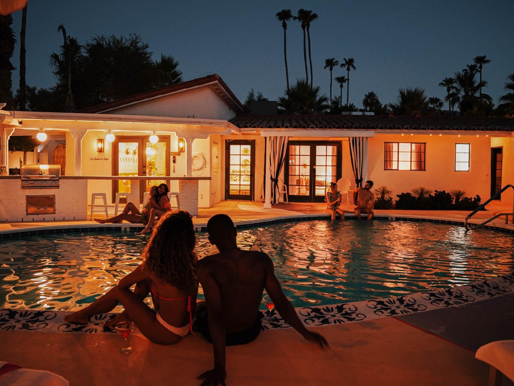Natural Palm Springs Escape Poolside Plus Downtown Hotell Eksteriør bilde