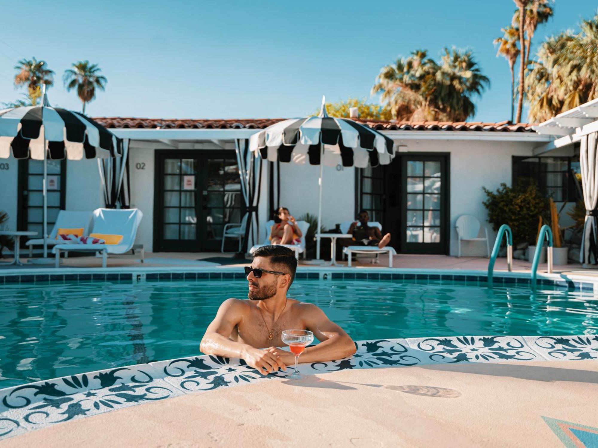 Natural Palm Springs Escape Poolside Plus Downtown Hotell Eksteriør bilde