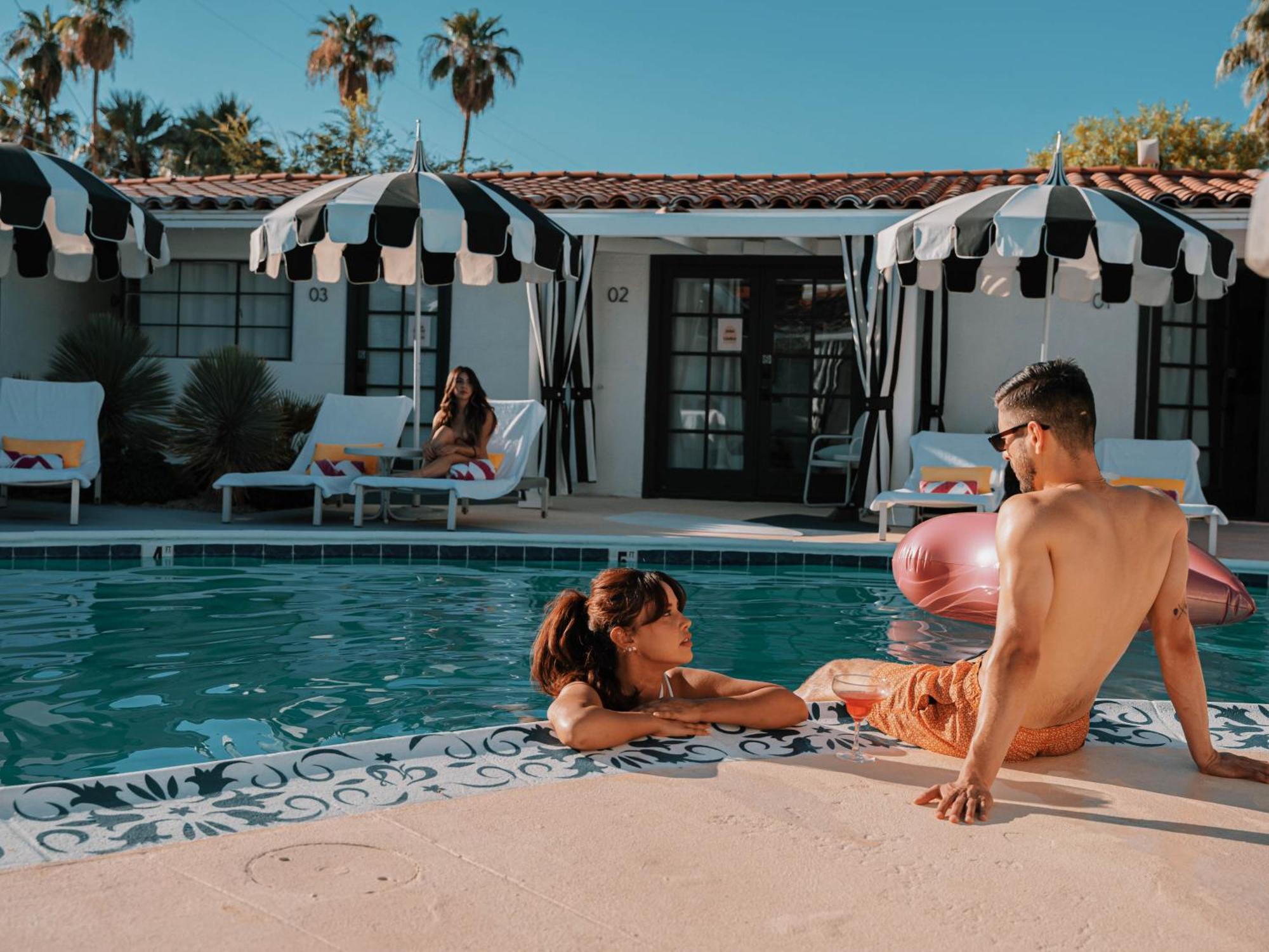 Natural Palm Springs Escape Poolside Plus Downtown Hotell Eksteriør bilde