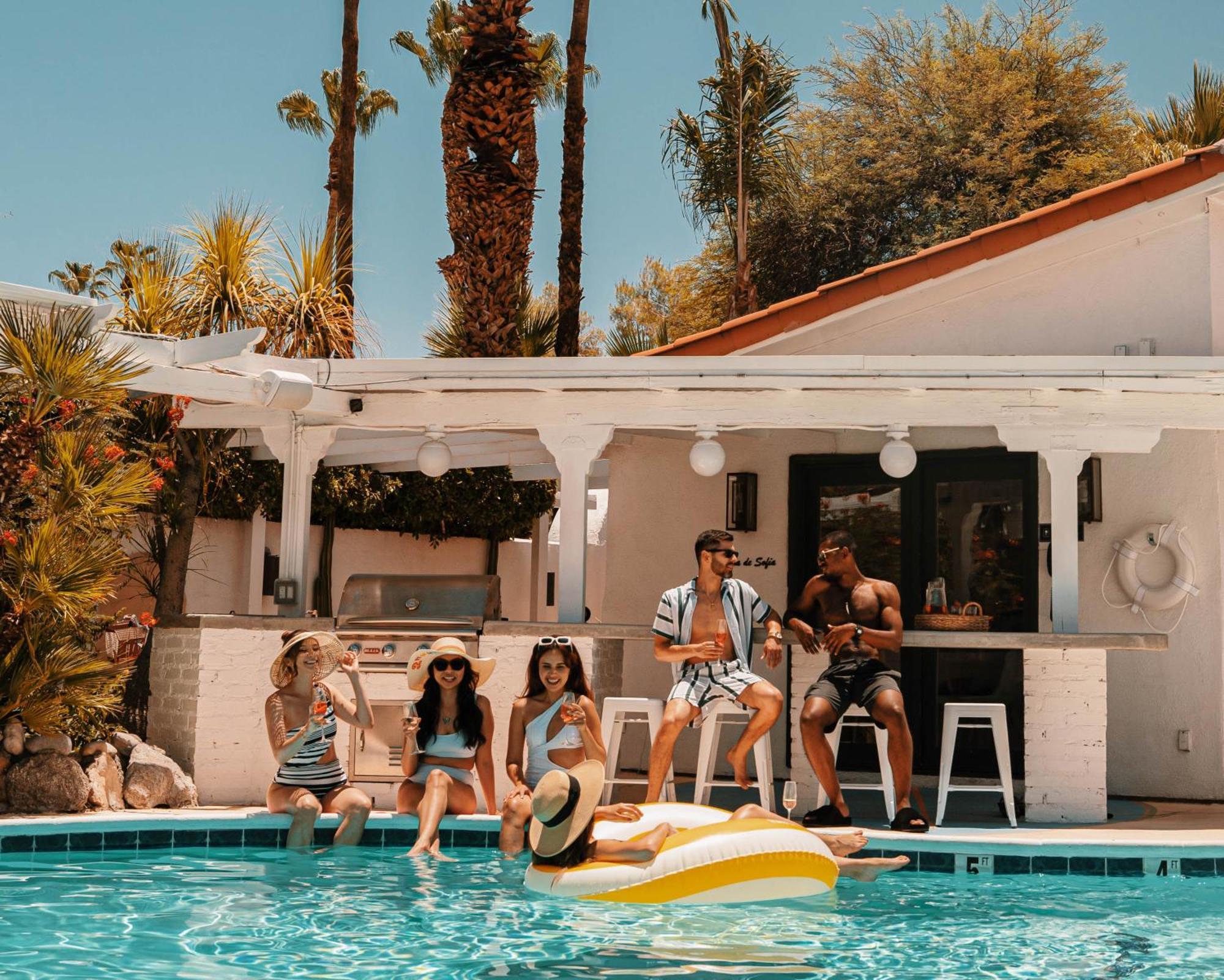 Natural Palm Springs Escape Poolside Plus Downtown Hotell Eksteriør bilde