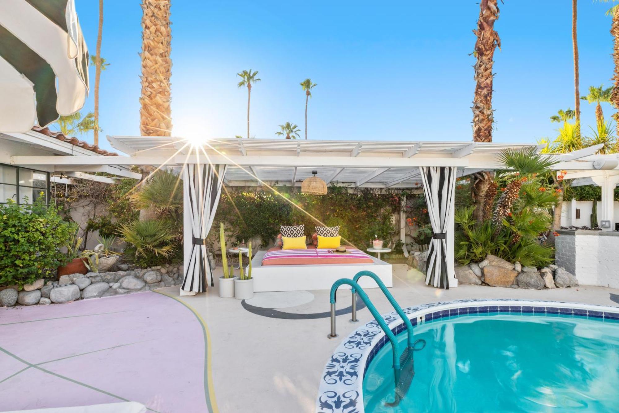 Natural Palm Springs Escape Poolside Plus Downtown Hotell Eksteriør bilde